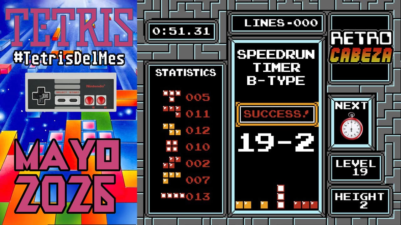 NES Tetris - Speedrun Timer